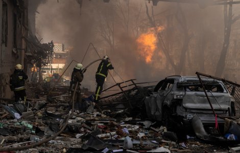 Atac la Harkov, Ucraina: Informațiile indică cel puțin trei morți și zece răniți