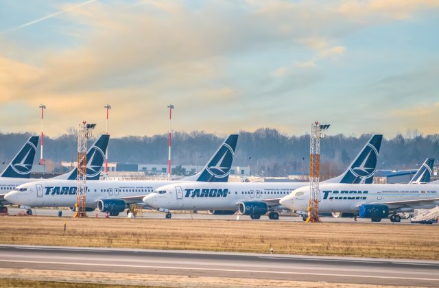 Din 23 august, avioanele TAROM nu vor mai decola &icirc;ntre orele 4.00-7.00. Explicația SUT
