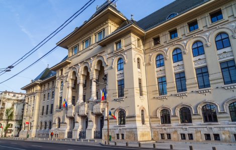 Un copil a fost rănit după ce o statuie din Primăria Capitalei a căzut peste el