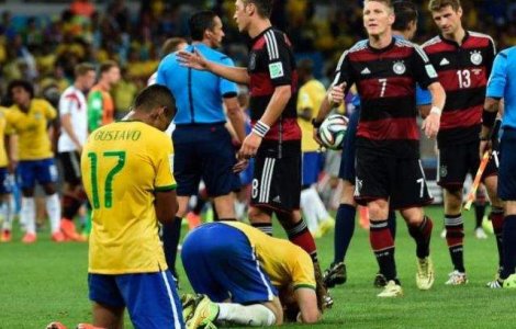 Cupa mondiala  Meci istoric la Belo Horizonte: Brazilia - Germania 1-7