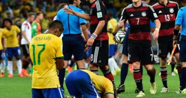  Cupa mondiala  Meci istoric la Belo Horizonte: Brazilia - Germania 1-7