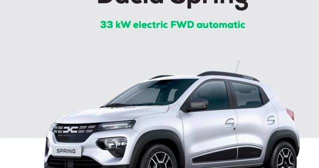 Dacia Spring a primit un rating de 5 stele în cadrul testelor Green NCAP