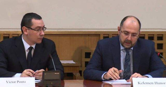 Ponta si Kelemen nu s-au inteles! UDMR ar putea iesi de la guvernare