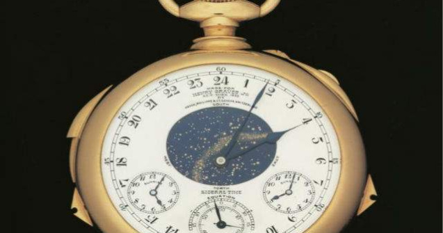 Cel mai scump ceas din lume, estimat la 12 mil. euro, scos la licitatie