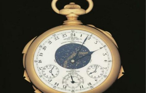 Cel mai scump ceas din lume, estimat la 12 mil. euro, scos la licitatie