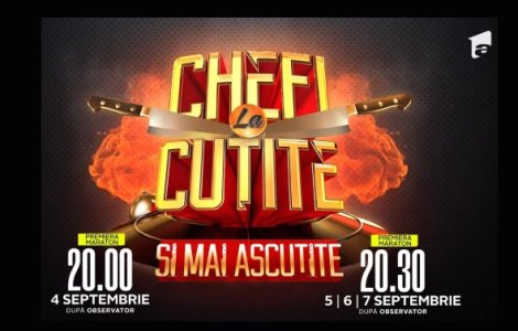 Chefi la cuțite, sezonul 10, începe în această seară, la Antena 1