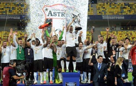 Astra a castigat Supercupa Romaniei pentru prima data in istorie!