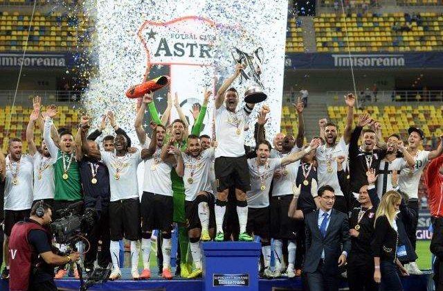 Astra a castigat Supercupa Romaniei pentru prima data in istorie!