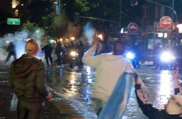 Incidente la Buenos Aires, dupa finala Cupei Mondiale. 55 de oameni au fost raniti