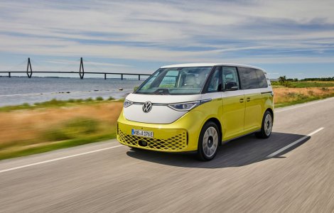 Test drive Volkswagen ID.Buzz - Povești de la Woodstock