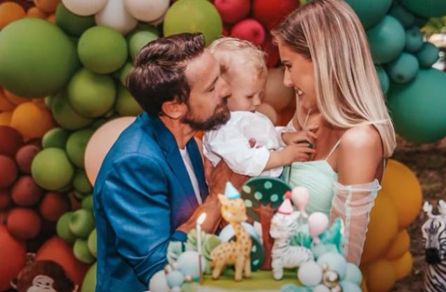 Viitorul sună bine pentru Luca Tiago. Ce a ales fiul lui Dani Oțil de pe tăviță la tăierea moțului 