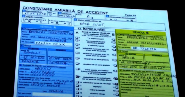 Schimbări pentru șoferi: „Amiabila” în caz de accident se va face direct pe telefon. Cum vor fi declarate tamponările și rezolvate pagubele