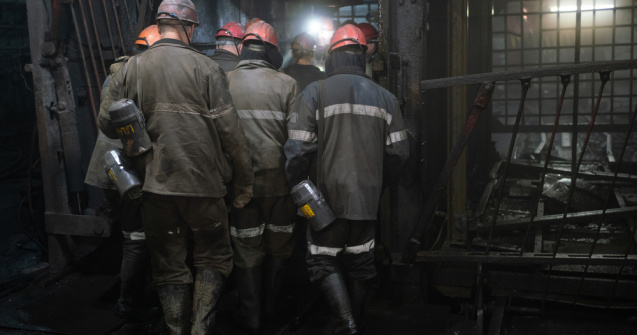 Protest al minerilor în subteranul unei mine de cupru din Bihor