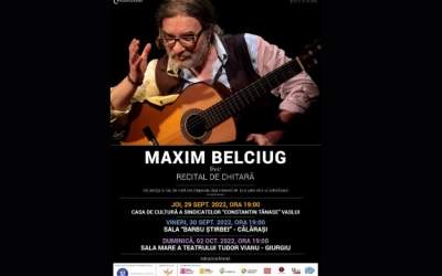 Chitaristul Maxim Belciug...