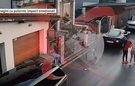 Bătaia dintre Reghecampf și Prodan, surprinsă de camerele de supraveghere. Antrenorul l-a atacat și pe finul impresarei VIDEO