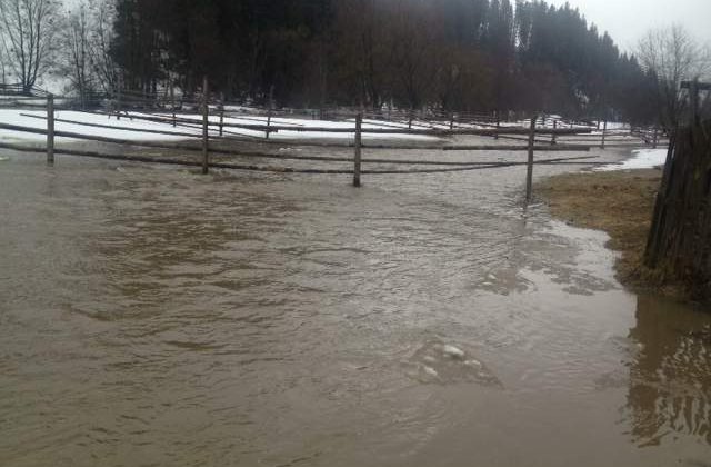 Inundatii de proportii in judetul Harghita