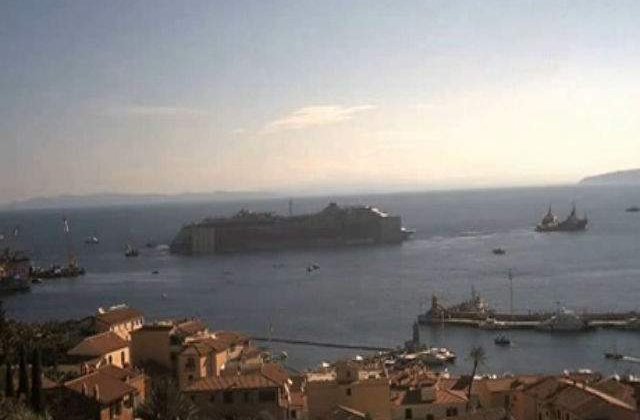 [VIDEO] Calatorie finala a navei Costa Concordia inainte de a fi dezmembrata