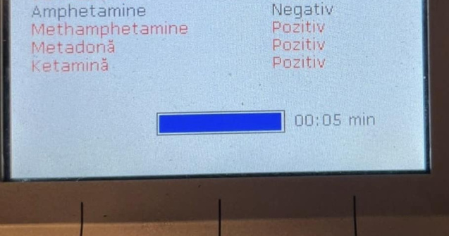 Conducea sub influența a 7 tipuri de droguri. Isprava unui șofer din București