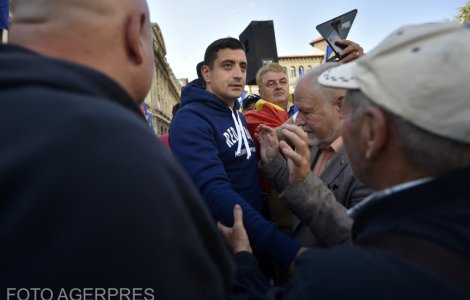 Mulți chemați, puțini veniți. Explicația lui George Simion pentru prezența redusă de la protestul AUR