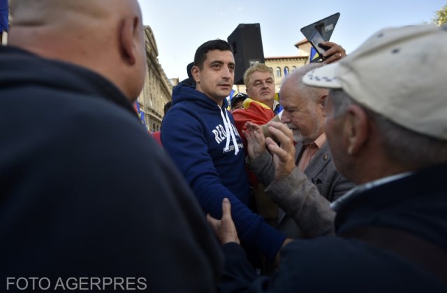 Mulți chemați, puțini veniți. Explicația lui George Simion pentru prezența redusă de la protestul AUR