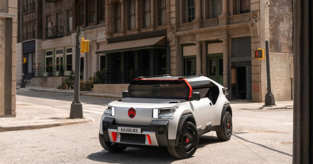Noul Citroen oli  All-e  este un concept electric cu autonomie de 400 de kilometri