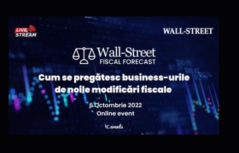 Wall-Street Fiscal Forecast: Cum ne pregătim de modificările fiscale din 2023