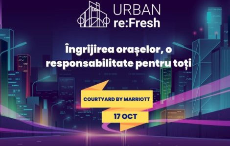 Te deranjează clădirile care stau să cadă sau zonele părăsite din orașe? Hai la Urban re:Fresh 2022 pentru a găsi soluțiile