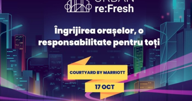 Te deranjează clădirile care stau să cadă sau zonele părăsite din orașe? Hai la Urban re:Fresh 2022 pentru a găsi soluțiile