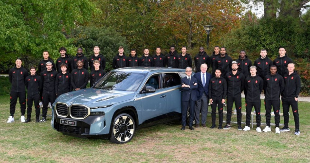 Jucătorii echipei de fotbal AC Milan au primit mașini BMW. X6 a fost cea mai cerută mașină