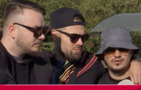 Membrii trupei Șatra Benz, declarații cu ochii în lacrimi la capelă. Adevărul despre moartea lui Nosfe