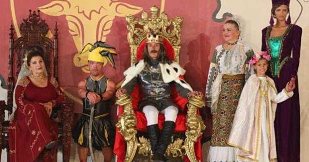 Mazare l-a interpretat pe Stefan cel Mare la carnavalul din Mamaia