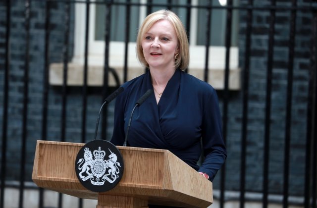 Liz Truss și-a dat demisia din funcția de prim-ministru al Marii Britanii