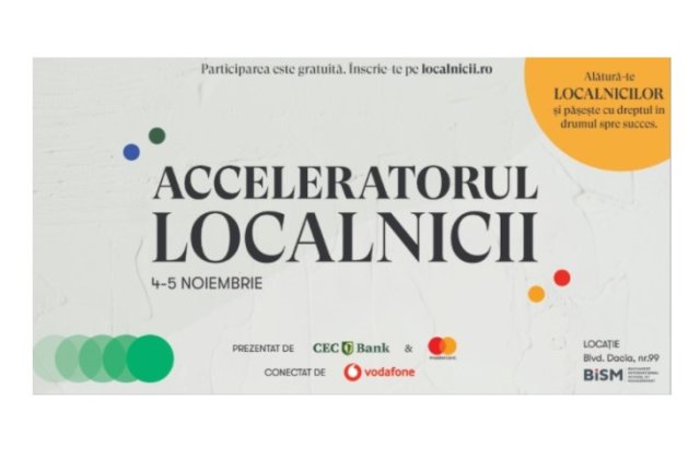 Inițiativa Localnicii continuă să susțină antreprenorii locali prin lansarea Acceleratorului Localnicii