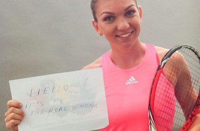 Simona Halep si-a lansat pagina oficiala pe reteaua de socializare Facebook