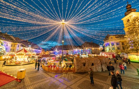 Târgul de Crăciun din Sibiu se organizează și în acest an