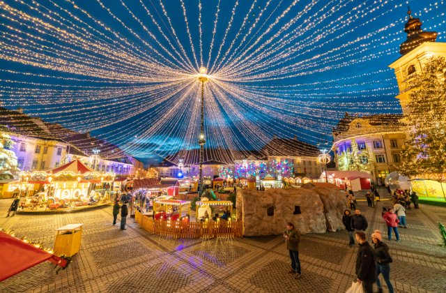 T&acirc;rgul de Crăciun din Sibiu se organizează și &icirc;n acest an