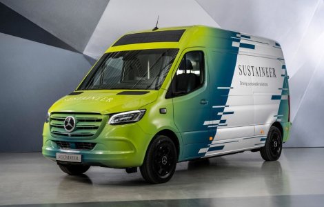 Ce inovații vor avea utilitarele Mercedes-Benz: centuri de siguranță încălzite și scaune care imită mobilitatea