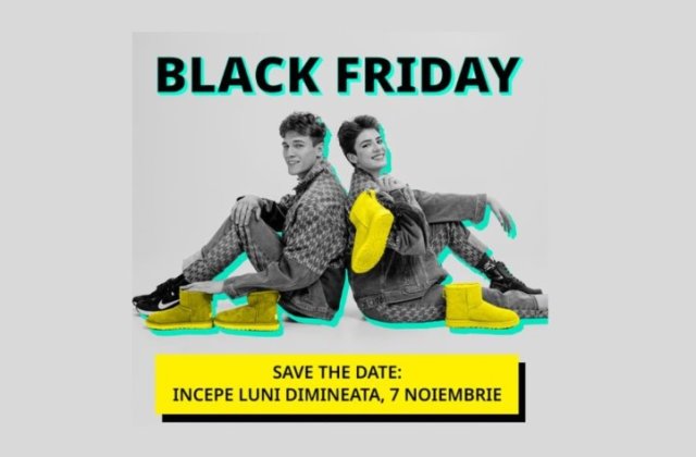 BLACK FRIDAY la Fashion Days &icirc;ncepe luni dimineață, 7 noiembrie