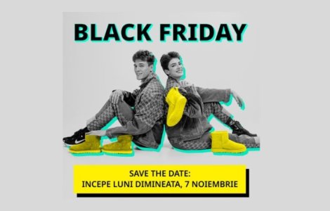 BLACK FRIDAY la Fashion Days începe luni dimineață, 7 noiembrie