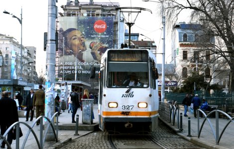 Traseul tramvaiului 21 din Capitală va fi deviat începând de vineri