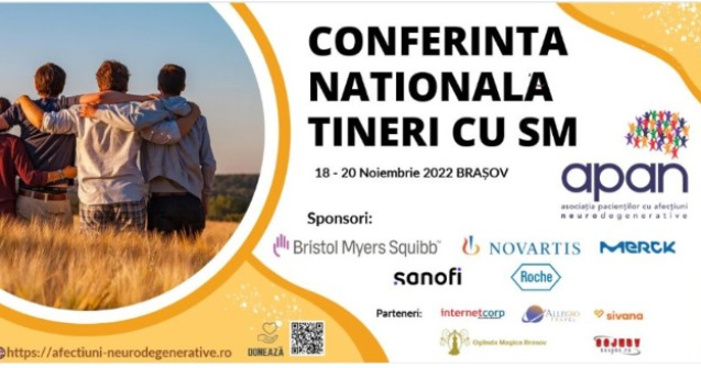 Conferința Națională Tineri cu Scleroză Multiplă, ediția a 5-a 18-20 noiembrie 2022, Brașov