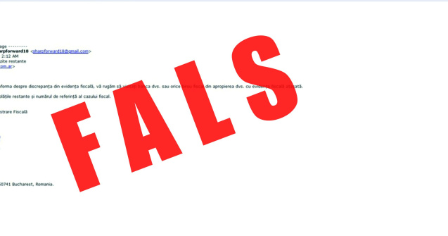 Mesaje false trimise de ANAF. Instituția îndrumă oamenii să nu le deschidă