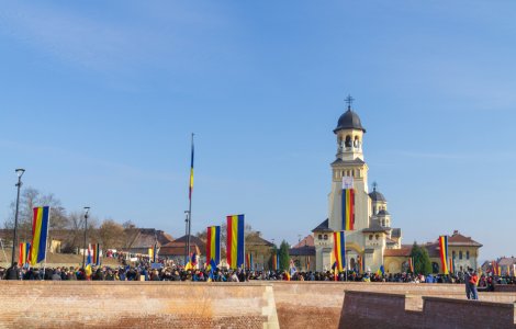 Pregătiri în toi la Alba Iulia de Ziua Națională a României. Sunt așteptați peste 10.000 de oameni