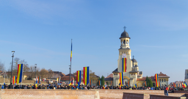 Pregătiri în toi la Alba Iulia de Ziua Națională a României