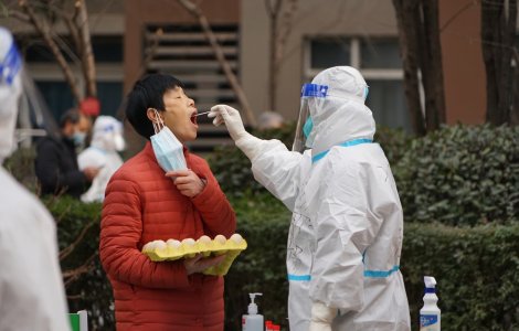 China a atins un număr RECORD de infectări cu COVID-19
