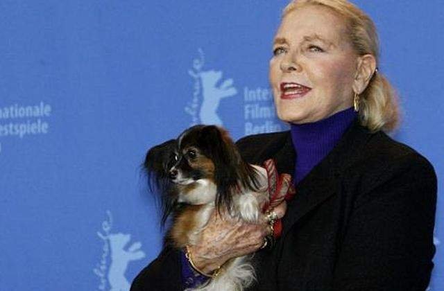 Catelusa lui Lauren Bacall va primi o parte din averea actritei