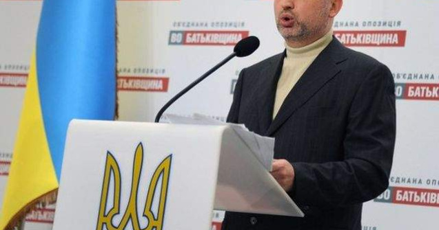 Turcinov: Doar ARMATA poate pune capat razboiului din estul Ucrainei