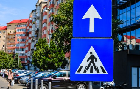 Mai multe străzi din centrul Capitalei se transformă în artere cu sens unic