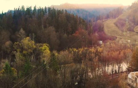 VIDEO Cea mai lungă tiroliană din Europa se găsește în România: „O privelişte frumoasă de la înălţime”