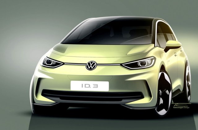 Volkswagen ID.3 facelift: primele imagini anunță un interior cu materiale mai bune